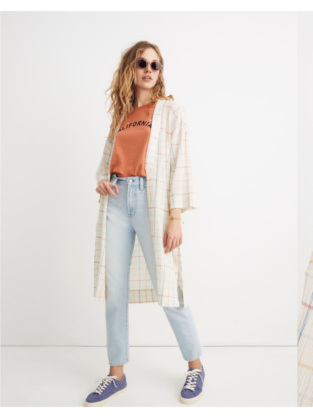 Madewell Print Robe Jacket